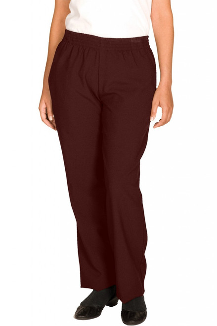 Women's Polyester Solid Pull-On Pant #8888