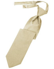 Bamboo Solid Satin Long Tie
