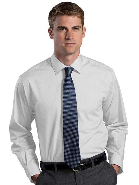 Oxford Dress Shirt, Spread Collar- Non-Iron | TIPS Uniforms