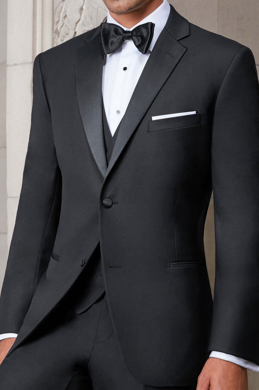 Men's 2Button Slim Fit Tuxedo Tips Uniforms