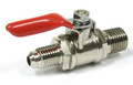 Shut-off valve, 1/4MPT x 1/4MFL, with check