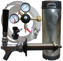 Build that kegerator now, buy more kegs later, only what you need to get started in style.