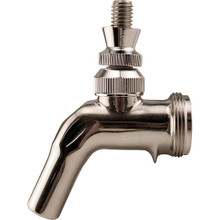 Perlick Pearl stainless steel tap for dispensing home brew beer