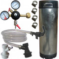 Kegging party kit, the minimum needed to set your up kegging home brew beer.