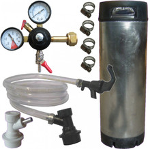 Kegging party kit, the minimum needed to set your up kegging home brew beer.