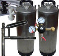 Kegging Pack with Pluto/Beer Gun - one handle kegs