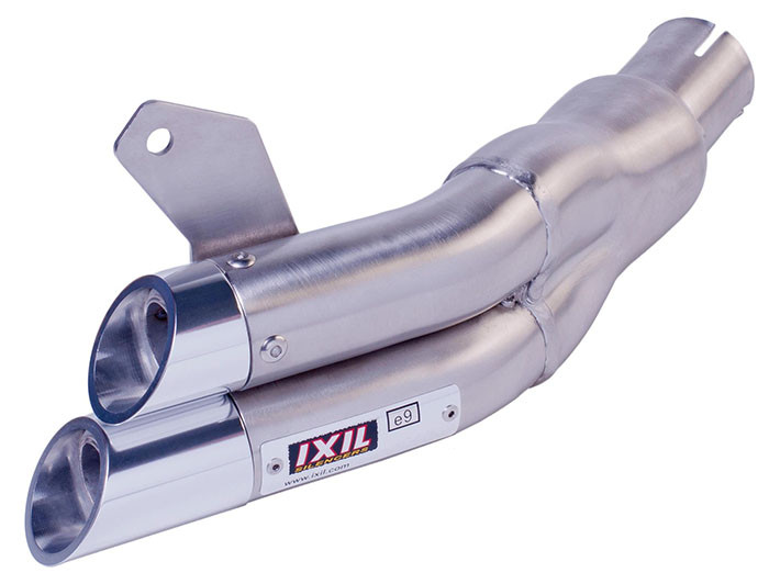 IXIL L2X HYPERLOW SLIP ON EXHAUST KAWASAKI Z 750 R (ZR750L) 2011
