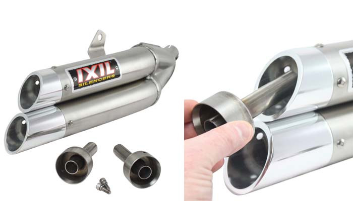 IXIL L3XB BLACK HYPERLOW XL FULL EXHAUST YAMAHA MT-07 2014