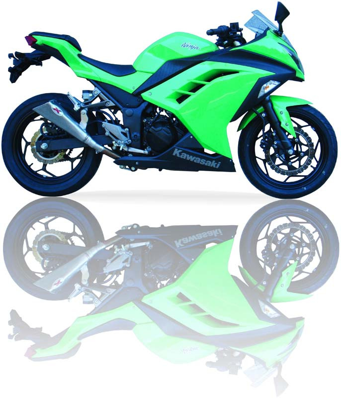 IXIL X55 XTREME EXHAUST KAWASAKI Z 300 2013-2014 - IXIL USA