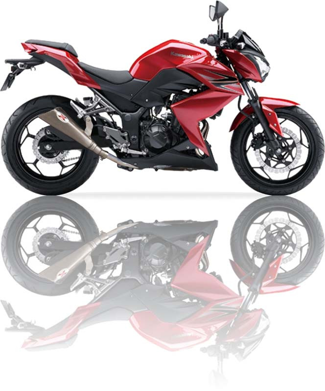IXIL X55 XTREME EXHAUST KAWASAKI Z 300 2013-2014 - IXIL USA
