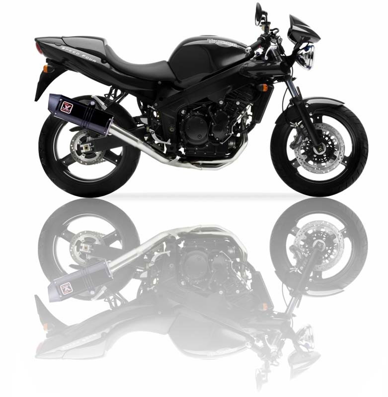 IXIL XTREME BLACK EXHAUST XOVS TRIUMPH DAYTONA 600 2003-2004