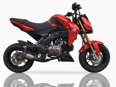 sho IXIL OVC-GP BLACK FULL EXHAUST KAWASAKI Z125PRO 2016-2019