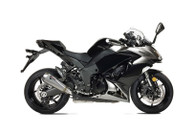 IXIL RC1B RACE HEXACONE XTREM BLACK DUAL EXHAUST KAWASAKI Z 1000