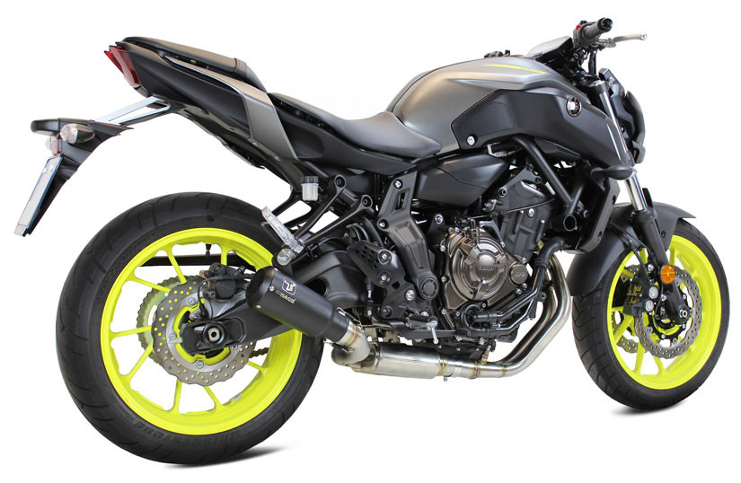 IXIL IXRACE フルエキゾーストマフラー　MT07 TRACER XSR IXRACE MK2 BLACK FULL EXHAUST YAMAHA MT-07 2014-2020 - IXIL USA