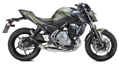 IXRACE MK2 BLACK FULL EXHAUST KAWASAKI Z 650 2017-2019 - IXIL USA