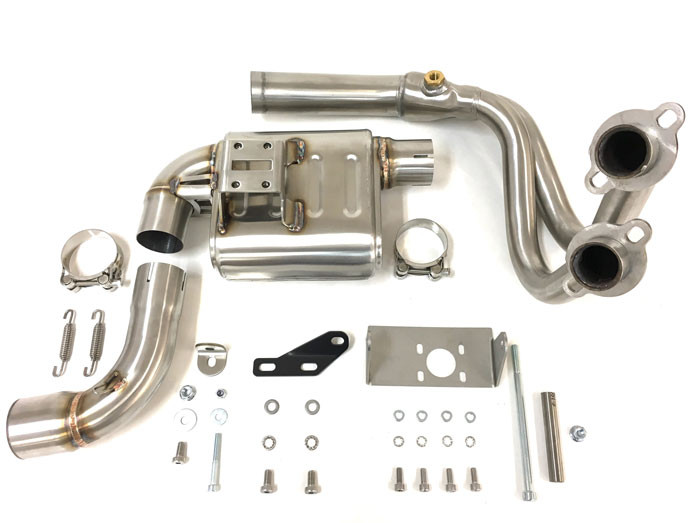 IXRACE MK2 BLACK FULL EXHAUST KAWASAKI Z 650 2017-2019 - IXIL USA