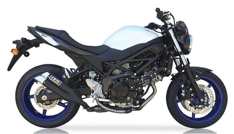 IXIL L3XB BLACK HYPERLOW SLIP ON EXHAUST SUZUKI SV 650 X 2016-2026