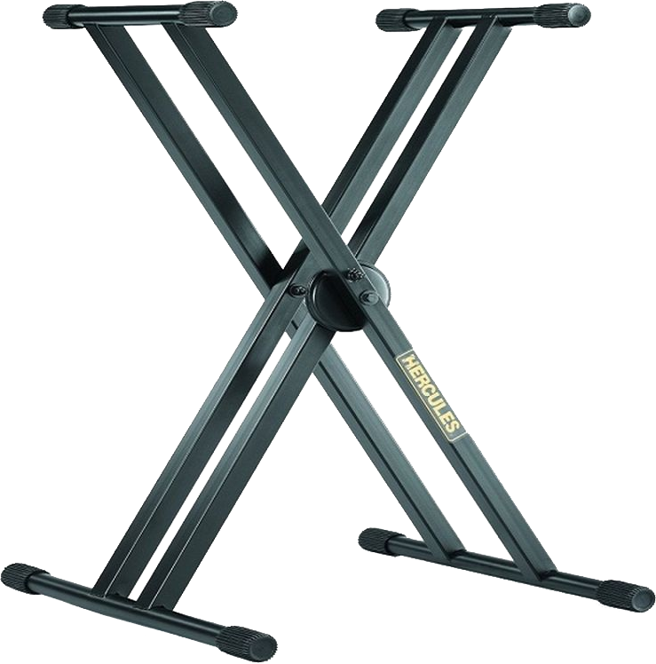 Hercules KS120B Heavy Duty DoubleBraced Keyboard Stand Keyboard