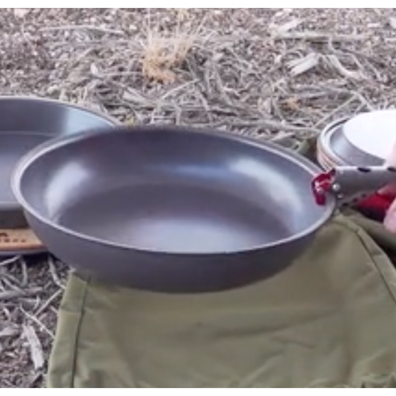 Firebox Stove Anodized Fry Pan 8 - Bens Outdoor Products