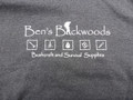 Ben's Backwoods Hooded Sweatshirt Black Heather