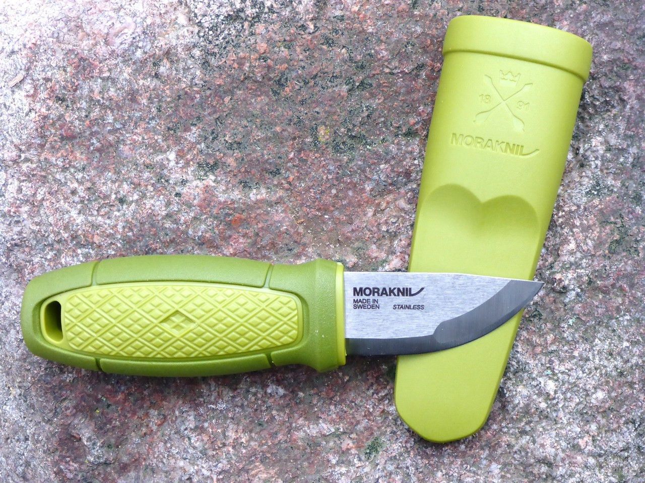 Morakniv Eldris Pocket Fixed Blade Knife Green 12651