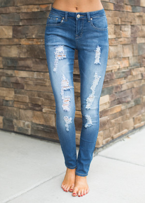 Boutique Jeans | Distressed Jeans For Women | Ladies Skinny Jeans ...