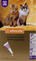 Advocate Cat Large Over 9lbs (4Kg) - 12 Pack