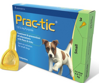 Prac-tic - 6 pack (Green): Small Dogs: 11-25 lbs (4.5-11 kg)