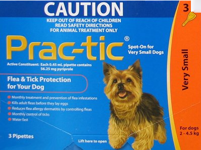 practic flea treatment for dogs