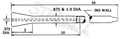 1.5" Large Head Series Blowpipe with 1" Shaft