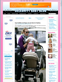 celebrity babies Toni Collette