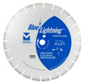 Blue Lightning Diamond Saw Blades 12" x .125 x 1", 20mm DPH - Turbo Segmented