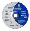 Mercer Black Lightning 7" x .045 x 7/8"  - Stainless Steel (Pack of 25)