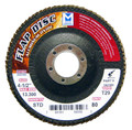 Mercer Aluminum Oxide Flap Disc 4 1/2" x 7/8" 36grit Standard - T29 (Pack of 10)