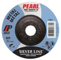 Pearl SILVERLINE 4" x 1/4" x 5/8" Depressed Center Grinding Wheel (Pack of 25)