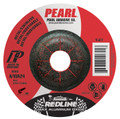 Pearl REDLINE  4-1/2" x 1/4" x 7/8" Depressed Center Grinding Wheel (Pack of 25)