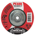Pearl REDLINE 5" x 1/4" x 5/8"-11 Depressed Center Grinding Wheel (Pack of 10)
