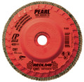 Pearl REDLINE 4-1/2" x 5/8"-11 CBT Trimmable Flap Disc -60 GRIT (Pack of 10)