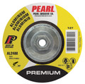 Pearl Premium 4 1/2" x 1/4" x 5/8"-11 Depressed Center Grinding Wheel - Aluminum (Pack of 10)