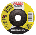 Pearl Premium 4-1/2" x 1/4" x 7/8" Depressed Center Grinding Wheel - Aluminum (Pack of 25)