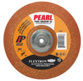Pearl 4-1/2" x 1/8" x 5/8"-11 Flextron SRT Grinding Wheel 46 Grit  TYPE 27 - Metal (Pack of 10)