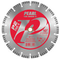 Pearl 10" x .095 x DIA, 5/8"  P2 PRO-V Hard Materials Diamond Blade