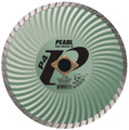 Pearl 4" x .070 x 20mm - 5/8" P4 Waved Core Turbo Diamond Blade