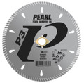 Pearl 4" x .090 x 7/8", 20mm, 5/8", 4-holes P3 Diamond Blade - Granite
