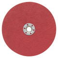 Pearl 5" x 5/8"-11 60Grit Redline Ceramic Resin Fiber Disc (25 Pack)