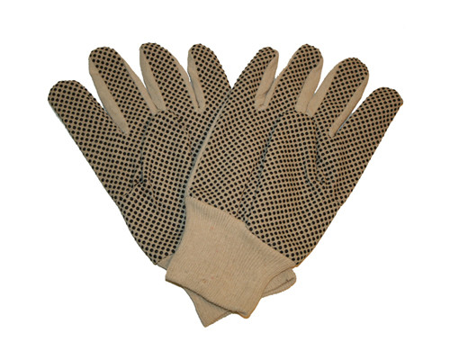 black dot cotton gloves