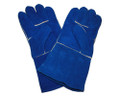 Blue Welders Sock Lined Gloves - One Size