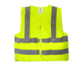 Safety Vest Neon Green High Visibility with 2 Pockets