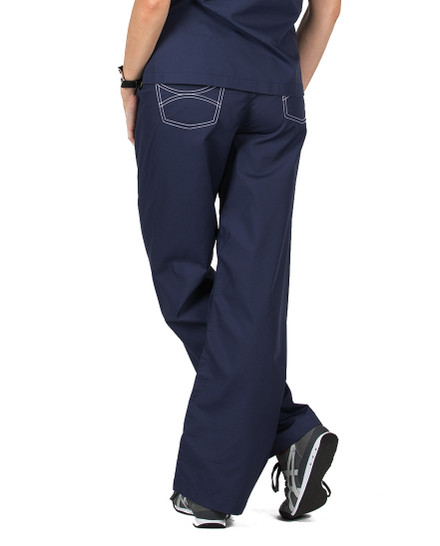 XL Tall 36" - Navy Blue Classic Shelby Scrub Pants