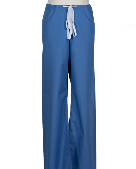 Large Calypso Blue Classic Simple Scrub Pant